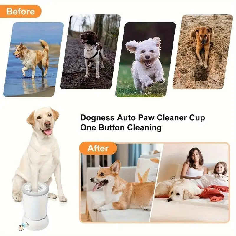 Pet Feet Washer 
Automatic Pet Foot Cleaning Cup