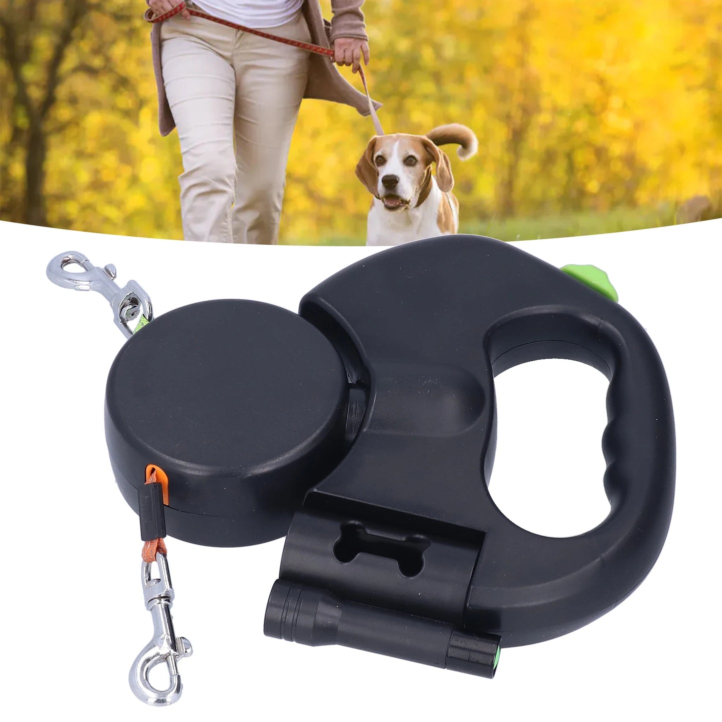 Retractable Pet Leash Automatic 2 Tow