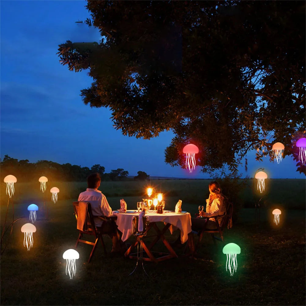 Modern Jellyfish Table Lamp LED