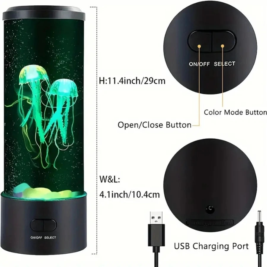 Jellyfish Light Relax Mood Lamp